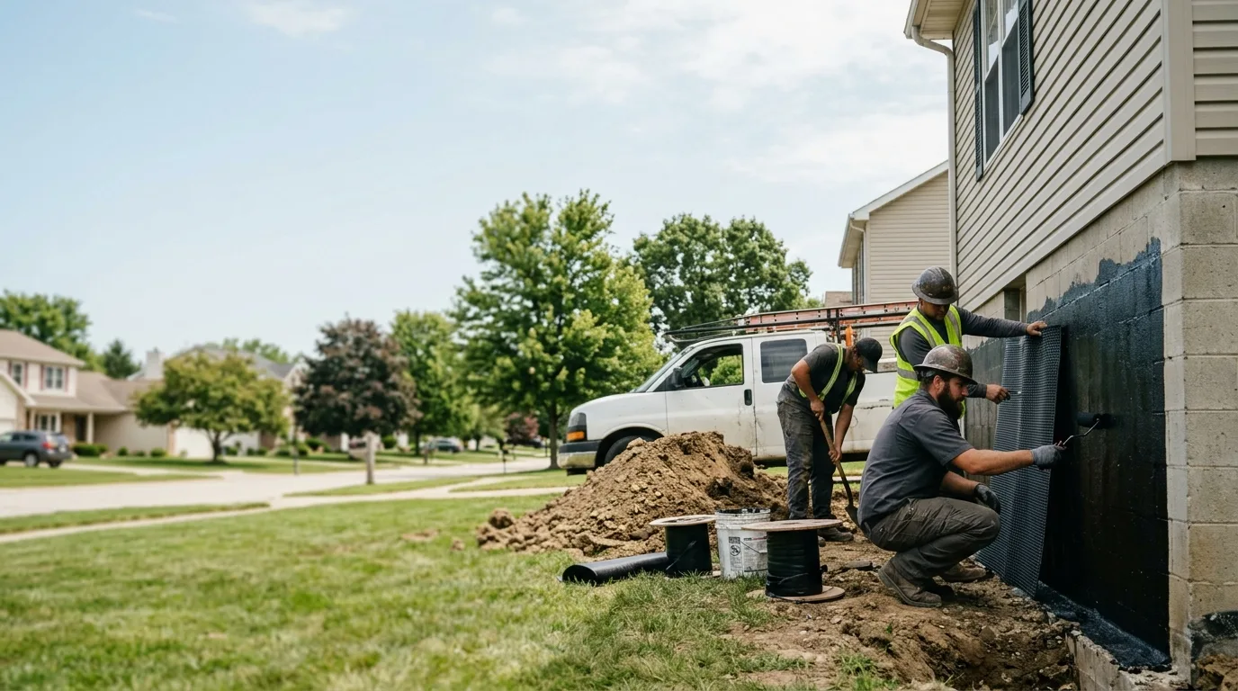 Basement Waterproofing in Saint Jacob, IL near me